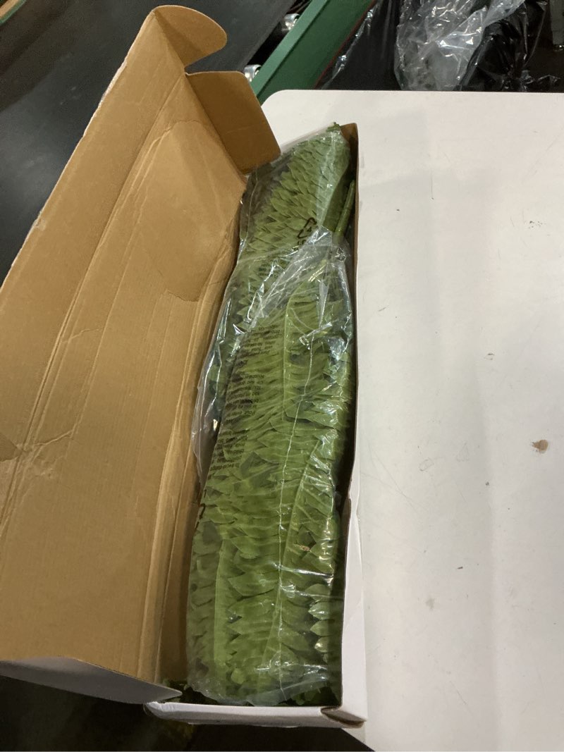 Condition photo showing Good Condition for 35" ferns artificial bush plants large, 2 artificial boston ferns with 39 fronds for outdoors home decor