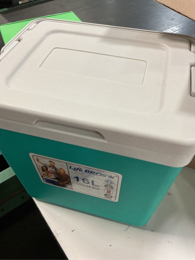 Condition photo showing Good Condition for 11qt 19qt insulated portable cooler leak-proof ice chest lunch box hard coolers with extra ice pack for bbq, camping, pincnic green 17qt