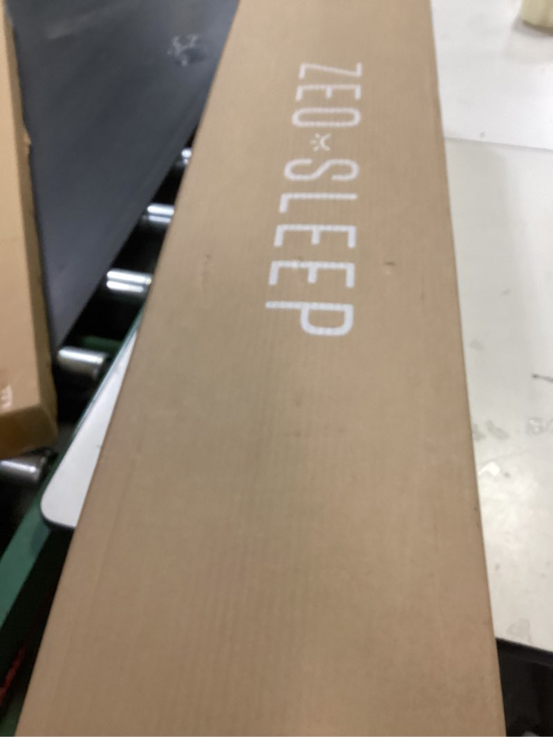 Condition photo showing New/Like New for Memory Foam Mattress Topper with Cover Hypoallergenic Enhanced Support Design 4 Inch Gel Ventilated Pressure Relieve Mattress Pad Soft Breathable Bed Topper, Queen Size