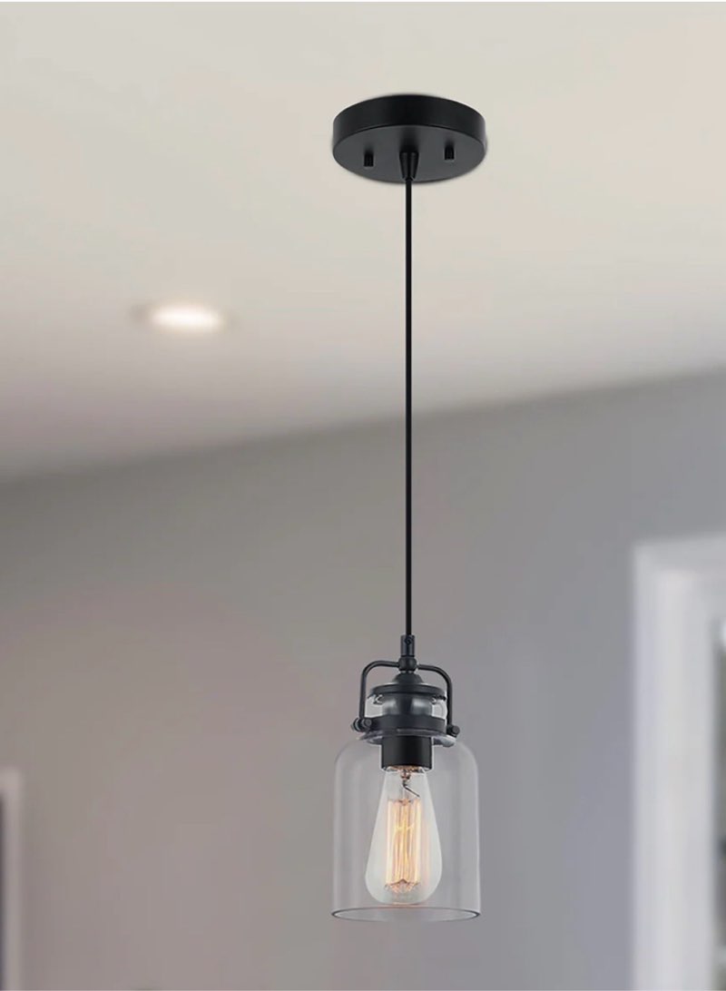 PL0001 1-Light Dimmable LED Pendant Light