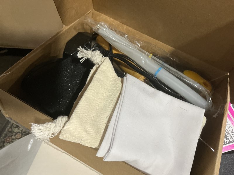 Condition photo showing Good Condition for Flower Making Kit, Electric Fabric Flower Maker, Artificial Flower Ironing Machine with 11 Ironing Heads, Adjustable Temperature, Fake Flower Making Tools Kit 11 Heads