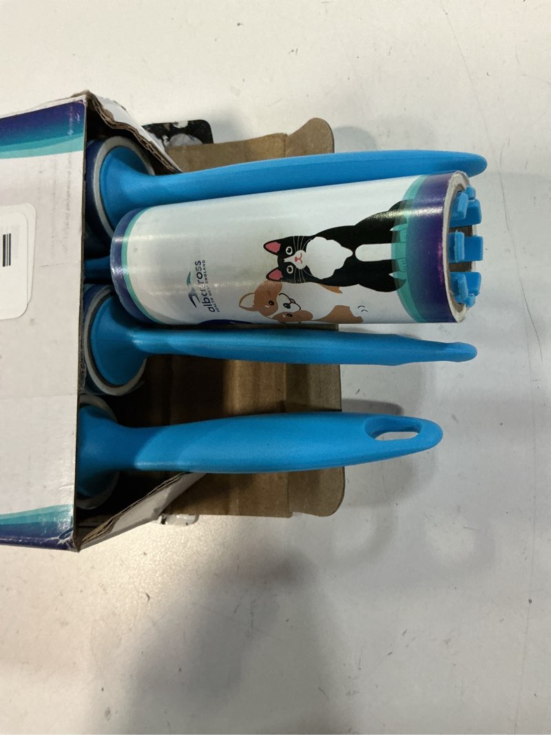 Condition photo showing Good Condition for Mini Extra Sticky Lint Rollers for Travel - 150 Sheets Small Sized Portable Lint Removers for Pet Hair and Debris Pickup150 150 Sheets Mini