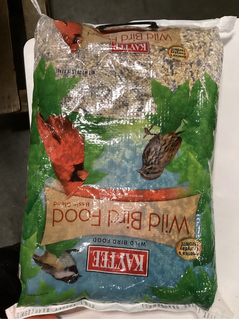 Condition photo showing New/Like New for kaytee basic blend songbird grain products wild bird food 20 lb