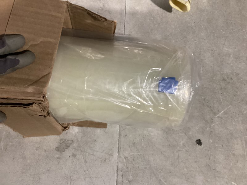 tapemanblue carpet protection film, 36 inch x 500 foot roll, self adhesive plastic carpet protector 