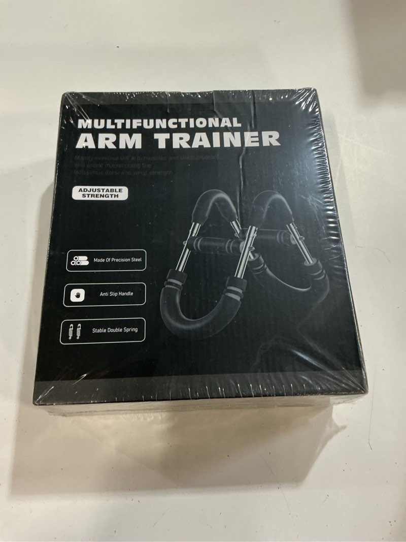 Condition photo showing New/Like New for Twister Arm Trainer, 40-100lb Adjustable Arm Trainer for Men, Arm Trainer with Chest Workout Equipment, Forearm Triceps Chest Enhanced Exercise Strengthener, Portable Gym Home Fitness Equipment Blue