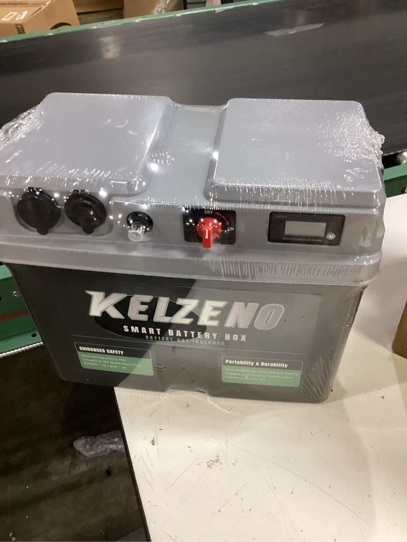 Condition photo showing New/Like New for smart marine battery box 12v/24v power center with usb-c & qc3.0