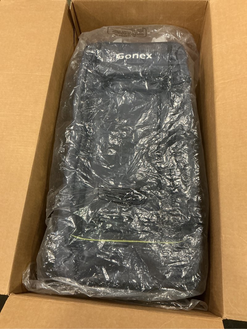 Condition photo showing Good Condition for Gonex Rolling Duffle Bag with Wheels, 100L Water Repellent Large Wheeled Travel Duffel Luggage with Rollers 33 inch, Navy Blue Navy(33 inch) 33 inch