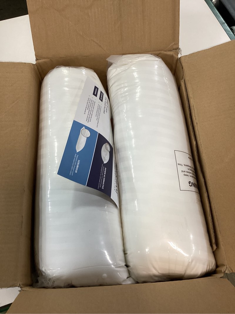 Condition photo showing New/Like New for Beckham Hotel Collection Bed Pillows Standard/Queen Size Set of 2 - Original Soft Down Alternative P