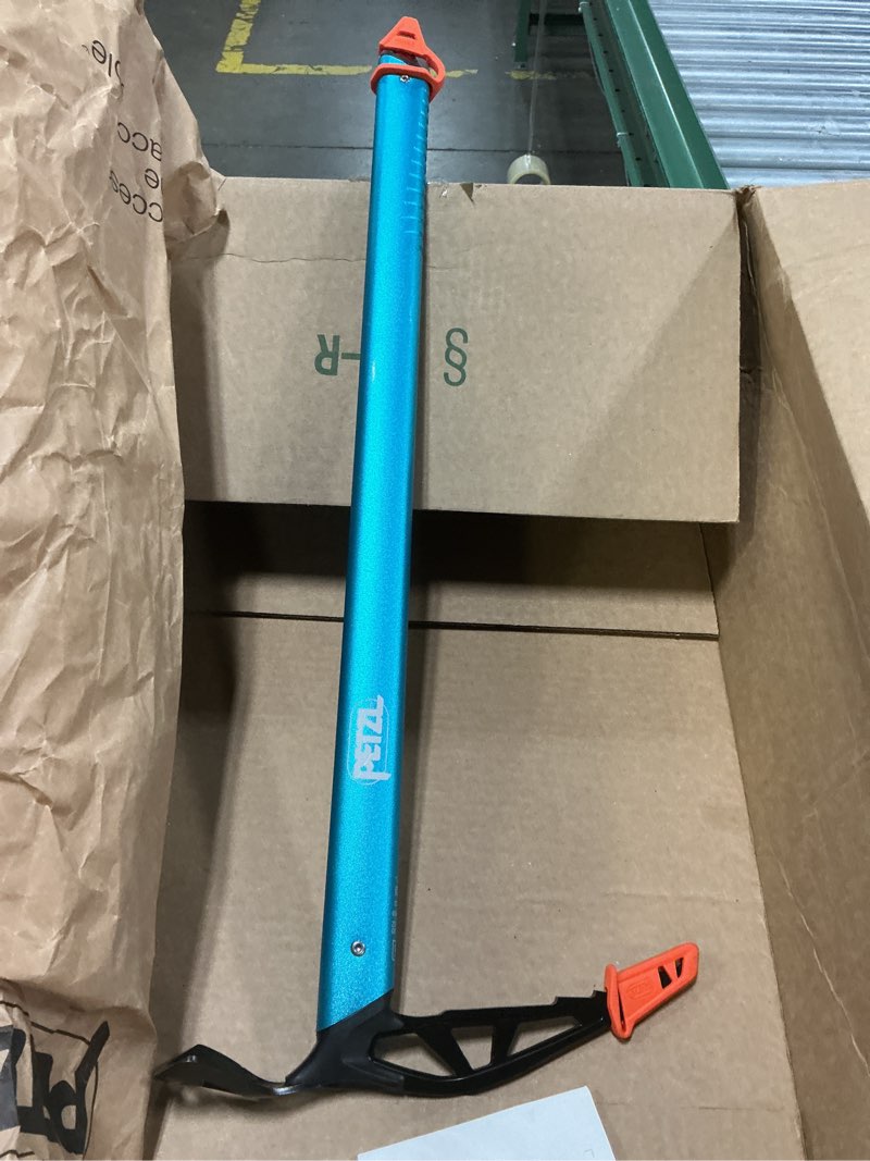 Condition photo showing Good Condition for petzl glacier ice axe (2025 model - light blue) 60 cm