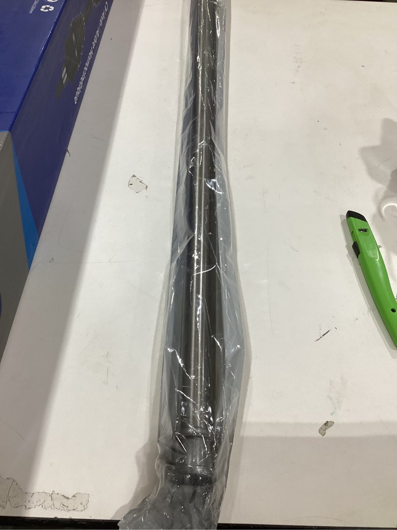 Condition photo showing New/Like New for 36-63 in. Adjustable Standard Shower Rod, Brushed Nickel Brushed Nickel 36-63"