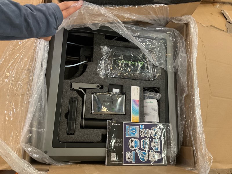 Condition photo showing Good Condition for Official Creality K2 Plus Combo 3D Printers, Multicolor Printing Machine Up to 16 Colors, 600mm/s High-Speed Printing, Dual AI Camera for Monitoring, 350x350x350mm Build Volume