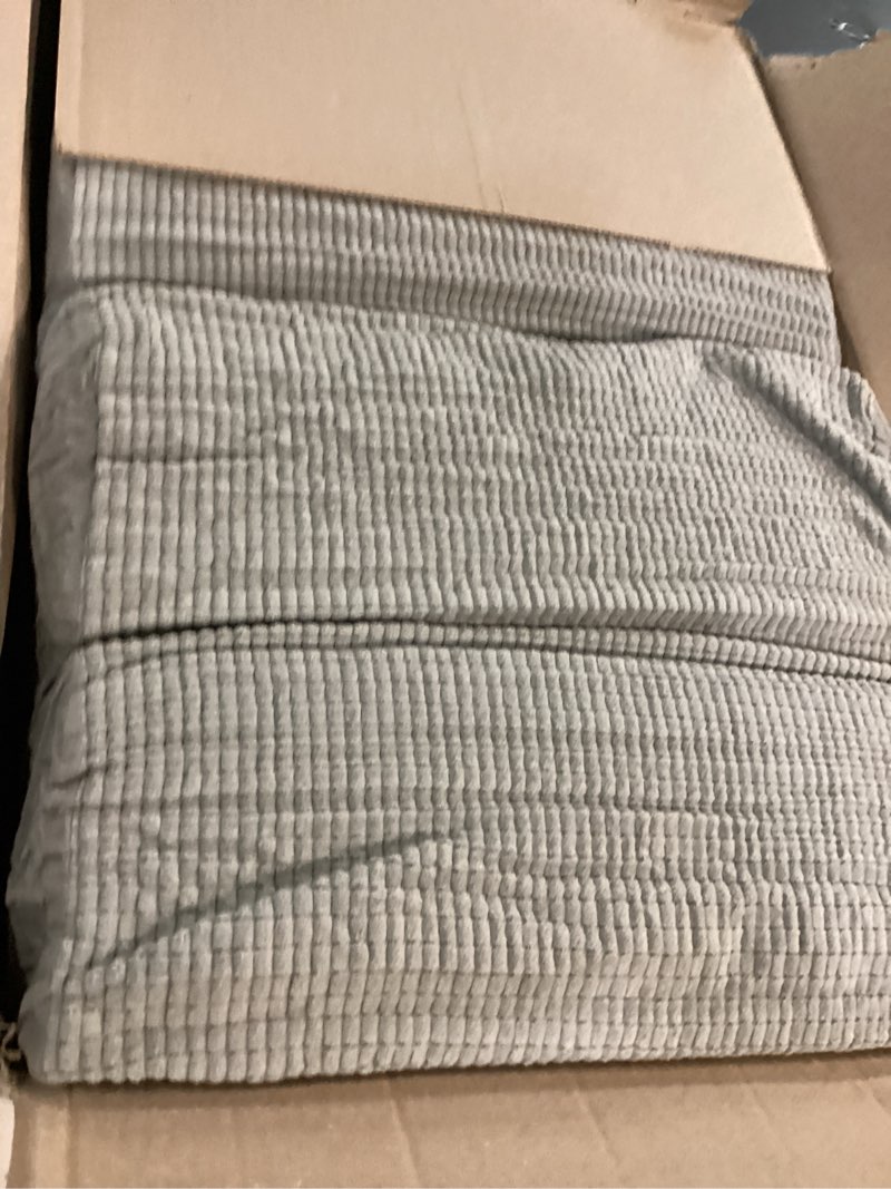 Condition photo showing As Is for 4-Step Dog Stairs and Ramp for Beds or Couches,Non-Slip Sturdy Pet Steps for Small Dogs and Cats,17.4" H,Light Grey Light Grey 4 Standard 4-Step 17.4"H