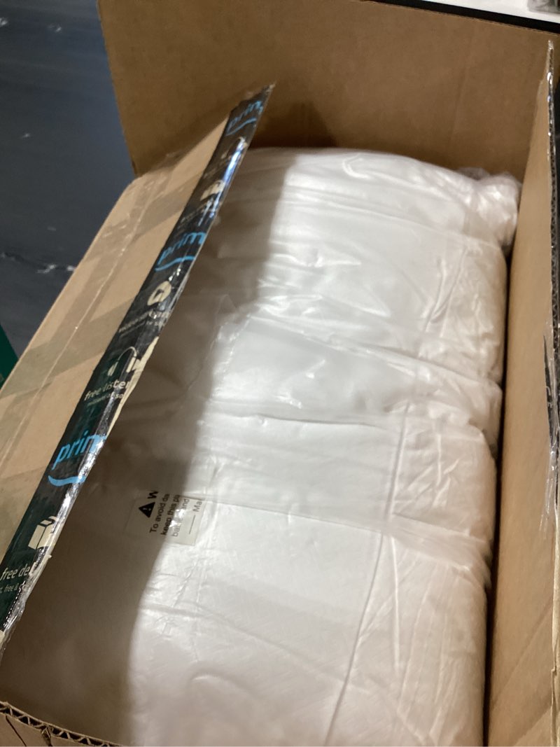 Condition photo showing Good Condition for similar productthree geese white goose feather & cotton pillows queen/standard size set of 2 - soft 600 thread count 100% cotton, medium firm, soft support, white solid queen/standard(pack of 2) white