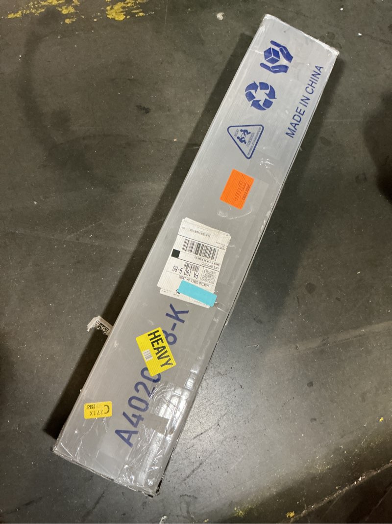 Condition photo showing New/Like New for Metal Bed Frame,King Size Bed Frame with Storage Space,Heavy Duty Sturdy Mattress Foundation,Easy Assembly,No Box Spring Needed, Black,18 Inch,King