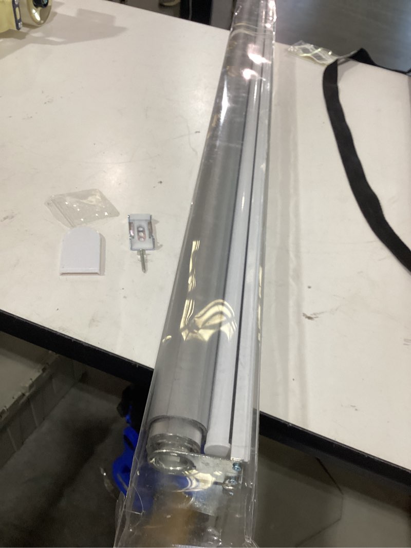 Condition photo showing As Is for blackout roller shades 
