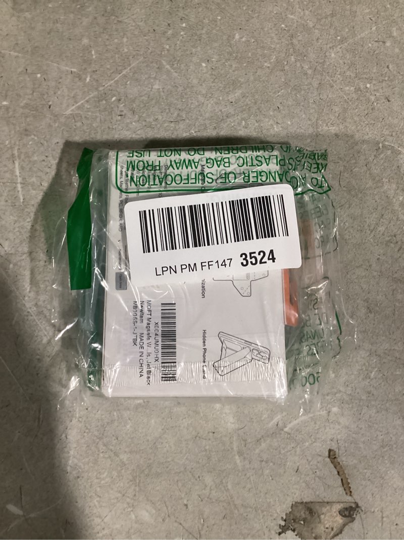 Condition photo showing Good Condition for MOFT Magsafe Wallet, 8-Card Holder, Magnetic Phone Stand with Pull to Access Design, RFID Blocking, Angle Adjustment & MOVAS Minimalist Snap Field Wallet for Men Travel Essentials, Jet Black