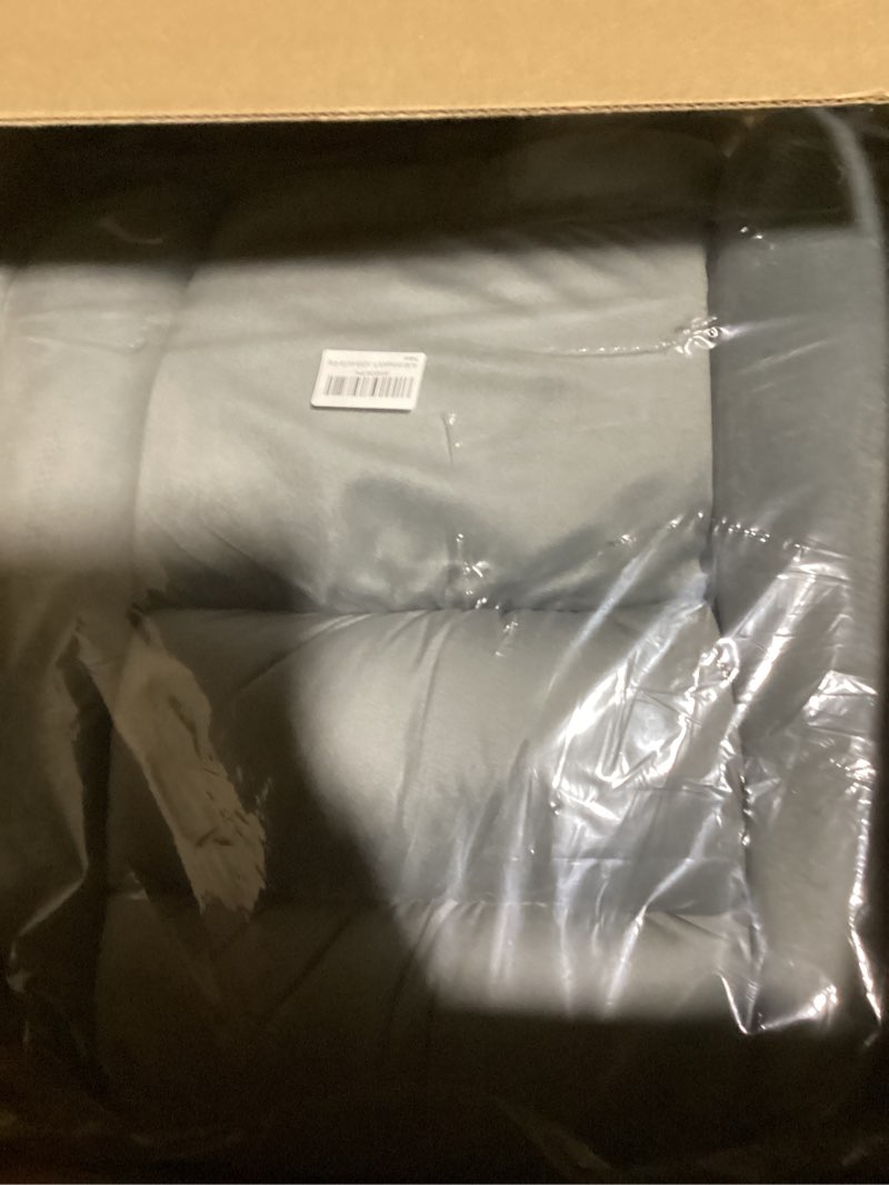 Condition photo showing New/Like New for ALIBO Orthopedic Firm Chair Lumbar Support Cushion Set Non-Slip Bottom Coccyx Pads Warm Adjustable Curvature Low Back Pain Relief Relax Pillow for Office,Dinning Chair,Recliners,Sofa and Car Grey Large Grey