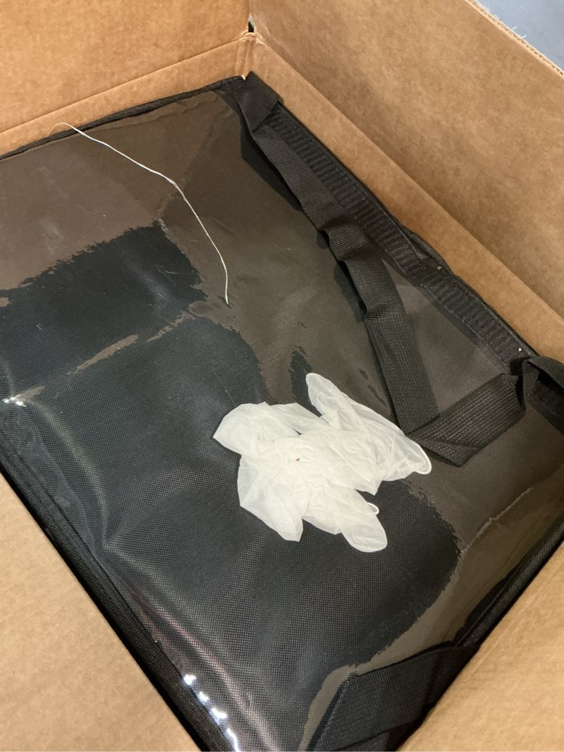 Condition photo showing Good Condition for toocust insulated bags for food delivery xxxl- 20.5" x 16.5" x 16.5", commercial insulated food delivery bag w/divider, waterproof & foldable catering bag food deliveries, 15 inch pizza delivery bag black 80 l