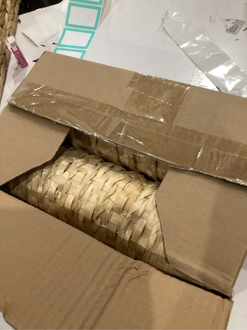 Condition photo showing Good Condition for 36 Pack 3.54 Inch Round Small Bamboo Woven Basket, Round Mini Bamboo Woven Fruit Baskets for Kitchen, Restaurant, and Holiday Decor