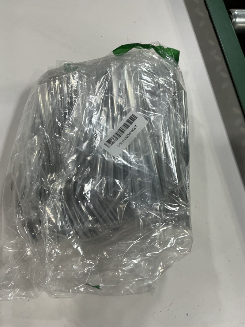 Condition photo showing New/Like New for sut 150pcs silver plastic silverware, silver disposable cutlery, heavy duty disposable silverware, plastic utensils include 50 plastic forks, 50 plastic spoons, 50 plastic knives