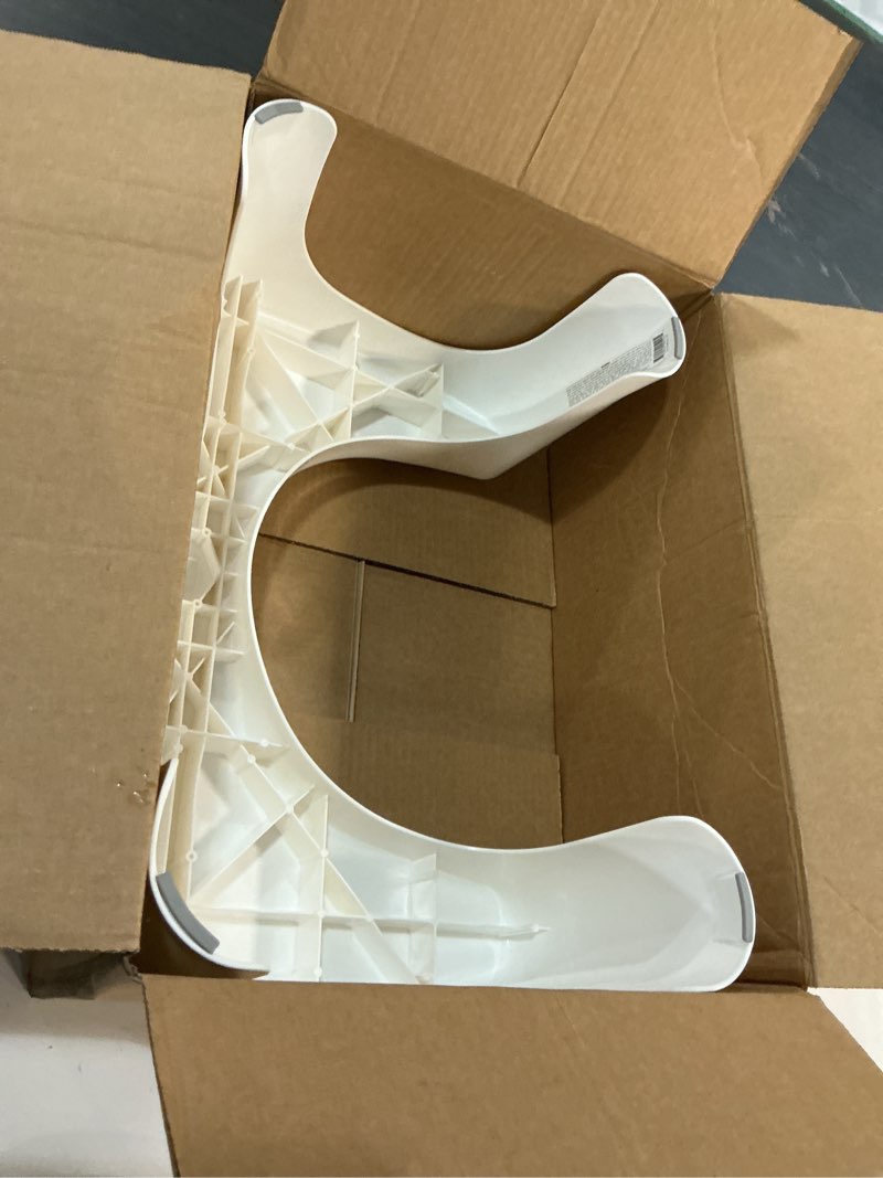 Condition photo showing Good Condition for squatty potty simple curve bathroom toilet stool 7" white