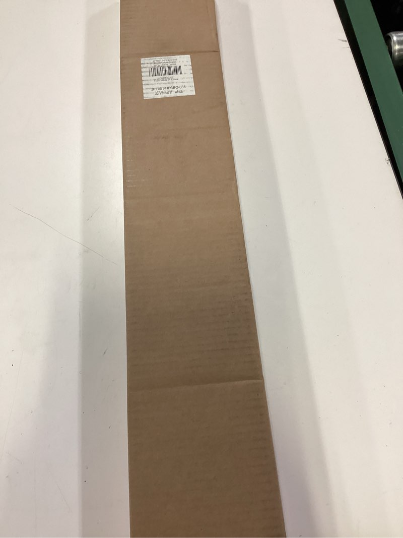 Condition photo showing New/Like New for lazblinds no tools no drill cordless cellular shades, blackout light blocking honeycomb shades for home, thermal insulation blinds for windows, 36" w x 48" h, white blackout-white 36" w x 48" h