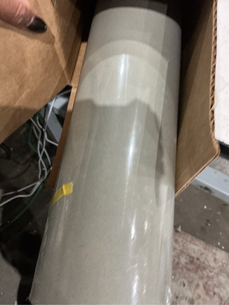 Condition photo showing Good Condition for perkhomy 48" x 2,400" (200') light grey kraft paper roll for craft bulletin board paper art table covering crafting gift wrapping bouquet packing parcel 80gsm 55lb (light grey, 48" x 200')