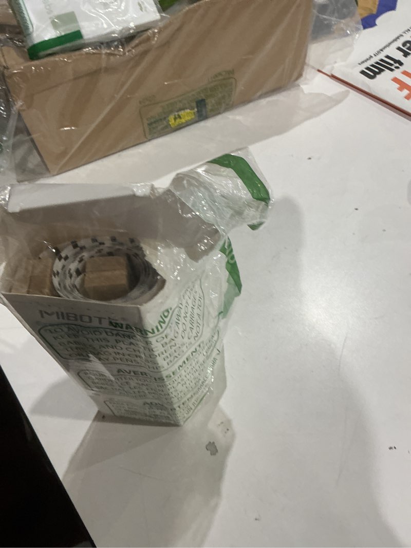 Condition photo showing Good Condition for Mibote Baby Growth Height Chart Handing Ruler Wall Decor for Kids, Canvas Removable Height Growth Chart 79" x 7.9" (Black & White)