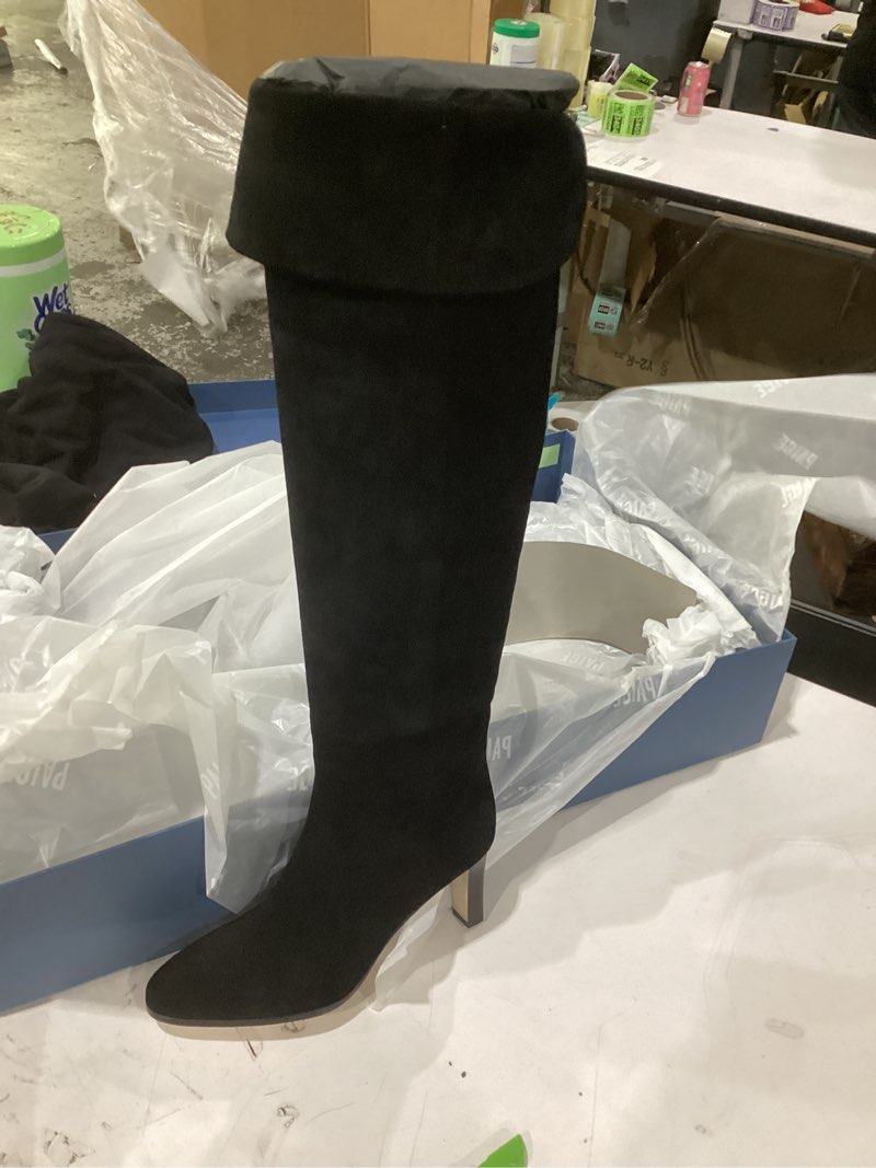 Condition photo showing Good Condition for paige women's chiara over the knee boot 7.5 black