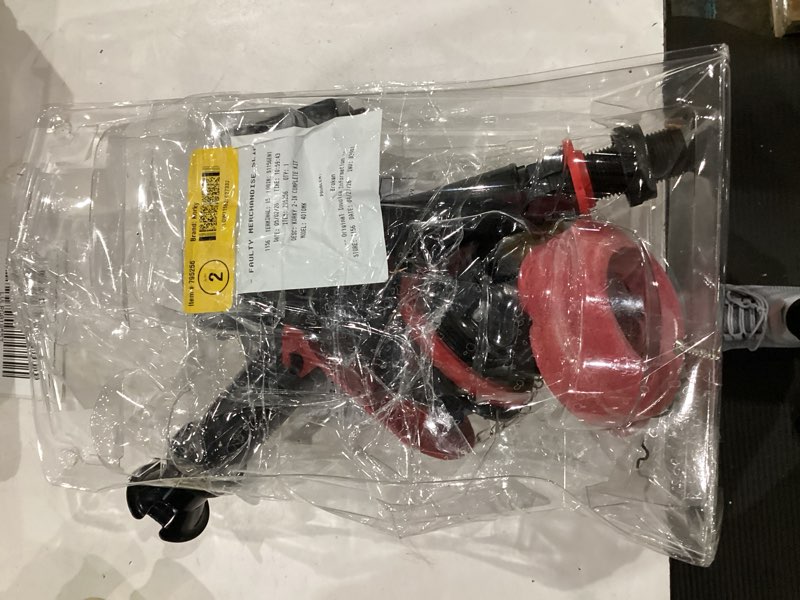 Condition photo showing As Is for korky universal toilet repair complete kit