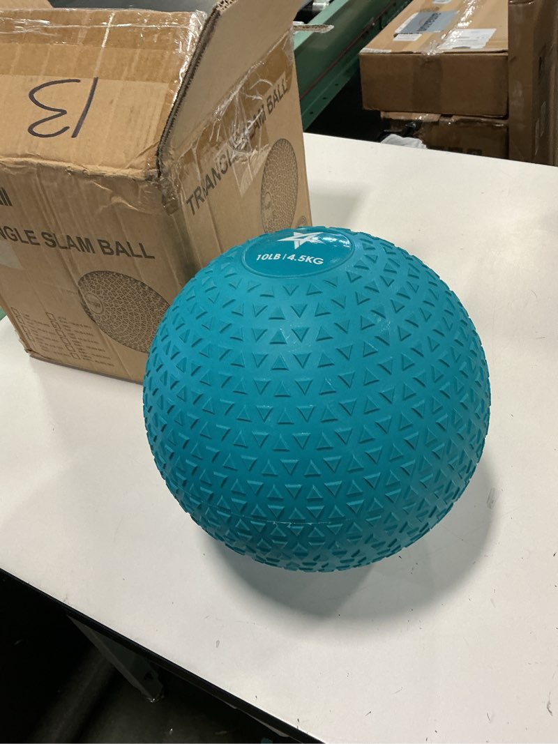 Condition photo showing Good Condition for Yes4All Upgraded Fitness Slam Ball Triangle 10lbs for Exercise
