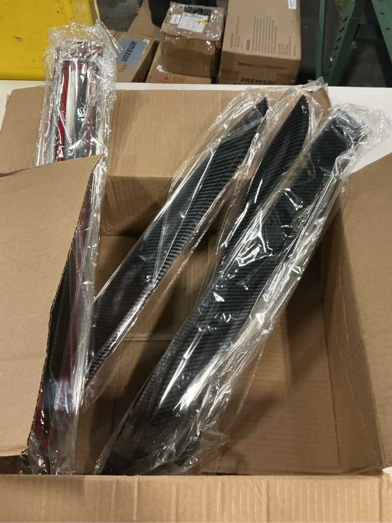 Condition photo showing Good Condition for 4pcs car door panel strip sticker abs carbon fiber decal interior trim cover accessories for 2023 2024 honda pilot