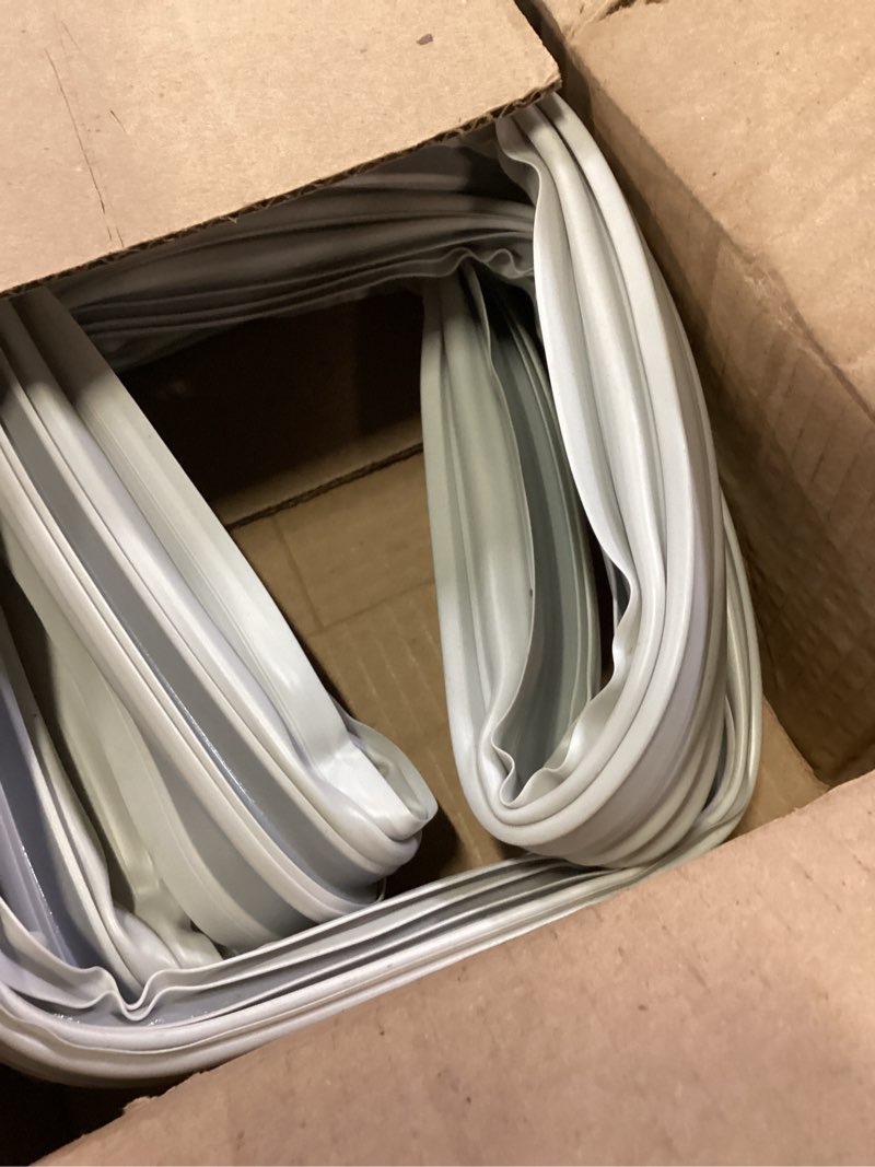 Condition photo showing Good Condition for upgrade 242193206 refrigerator fresh food door gasket, compatible with frigidaire, kenmore, crosley, white-westinghouse refrigerators, replacement parts include ap5806733, ps949381, eap9493819