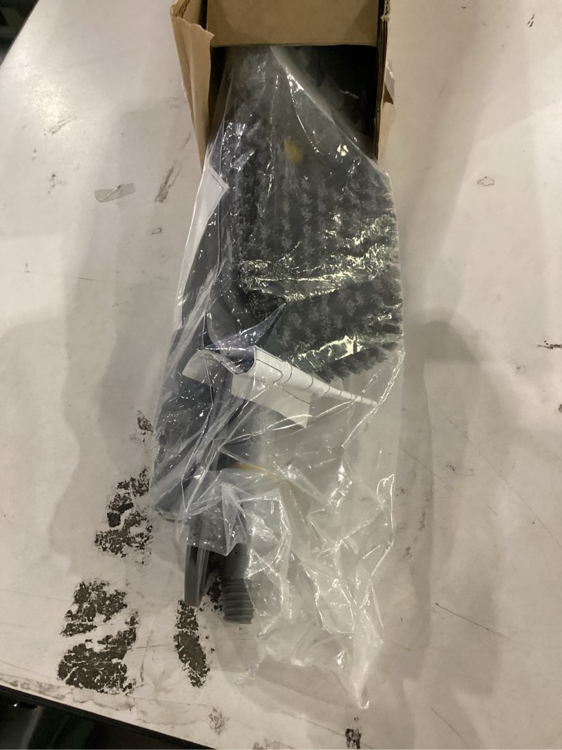 Condition photo showing Good Condition for shower scrubber for cleaning with long handle,cleaning brush with 2 interchangeable scrub brush for bathroom, bathtub, wall, floor