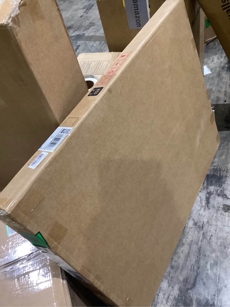 Condition photo showing New/Like New for Keonjinn 42” x 36” LED Bathroom Mirror with Frontlit & Backlit, Gold Metal Framed Beveled Edge Mirror for Wall, LED Mirror with Anti Fog, Stepless 3-Color Temperature, UL-Listed LED Driver Black 36"L x 42"W