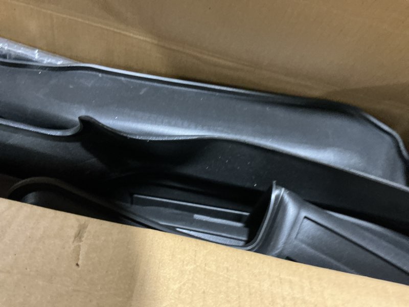 Condition photo showing Good Condition for Custom Floor Mats Cargo Liner and Backrest Mat for 2018-2024 Ford Expedition Max/Lincoln Navigator L 8 Seat Accessories TPE All Weather (Only for Max and L 8 Seater) for 2018-2024 Expedition Max/Navigator L 8 Seater