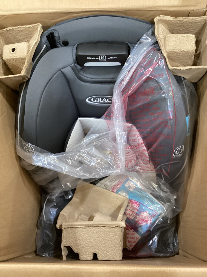 Condition photo showing Good Condition for graco slimfit 3 in 1 convertible car seat | slim & comfy design saves space in your back seat, darcie slimfit darcie 2.0