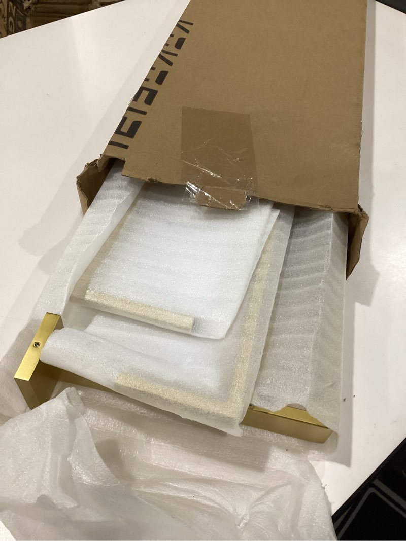 Condition photo showing Good Condition for KOKOSIRI 32'' Towel Shelf Holder Bathroom Towel Rack with Two Bath Towel Bars Rails SUS304 Stainless Steel Wall Mount, Brushed Gold B6003BG-L32 32-Inch Brushed Gold