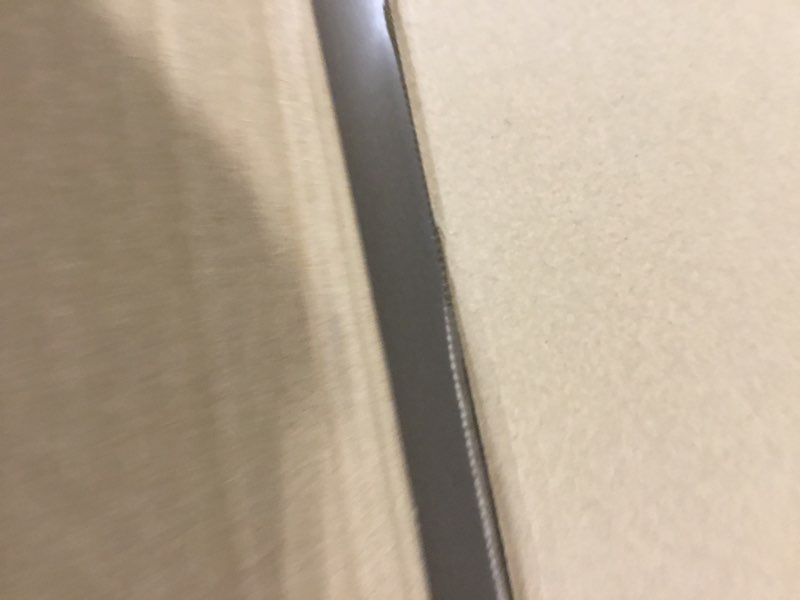 Condition photo showing Good Condition for Huuger 55 x 28 Large Electric Standing Desk, Height Adjustable Desk, 27.6" Deep Desktop, Stand up Gaming Computer Office Desk with 2 Hooks, 3 Preset Heights, for Home Office, Grey 55*28 inch Grey