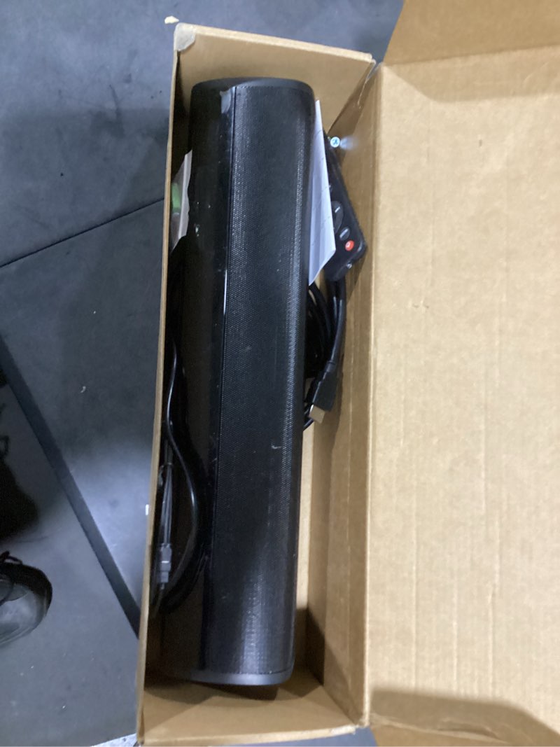 Condition photo showing Good Condition for hdmi sound bar smart tv, home theater surround sound bars, tv speakers sounds bar bluetooth hdmi aux opt coax usb home audio surrounds sounds system for pc projector game news/music/movie, black