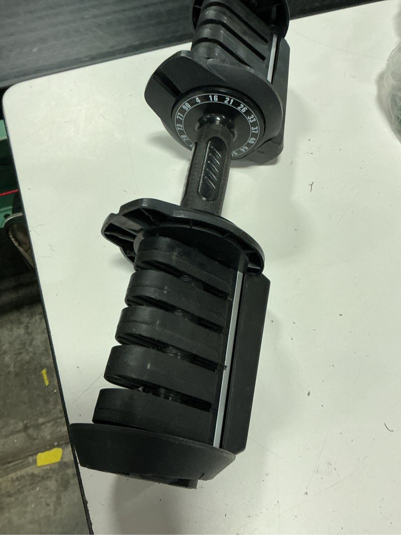 Condition photo showing As Is for xtrexo handle for 18kg adjustable dumbbell txo-b4w003-b black