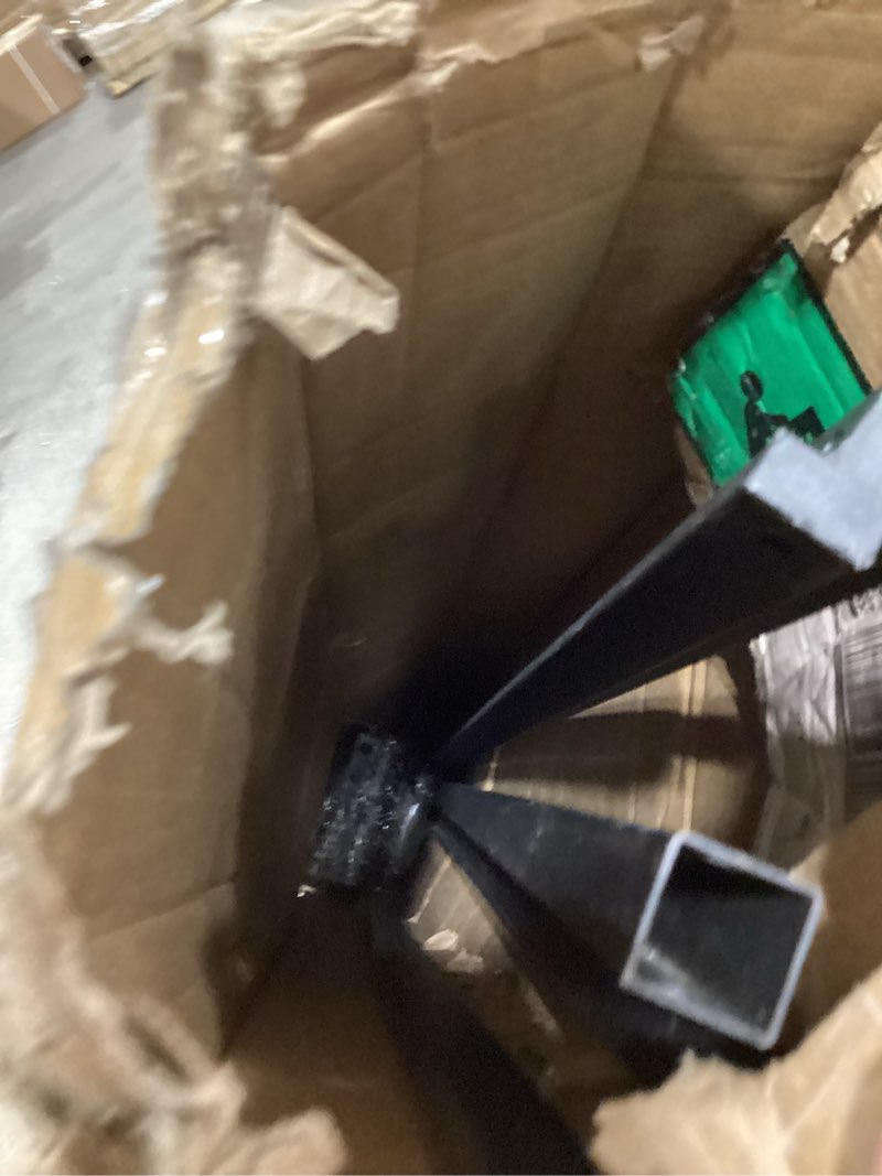 Condition photo showing As Is for King Box Spring Bed Base 2 Inch, Low Profile Metal Box Spring King Bunkie Board 2 Inch, 3000 Lbs Max Weight Capacity Mattress Foundation, Noise-Free, Easy Assembly