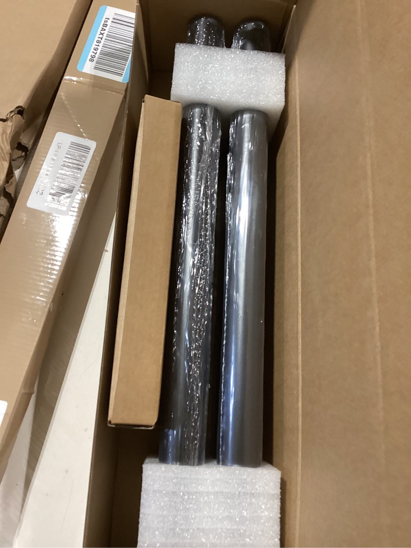 Condition photo showing New/Like New for Industrial Stair Railing Metal Hand Rails for Indoor & Outdoor Steps Wall Mount Hand Rails for Indoor Stairs 1.25" Pipe Stair Handrail for Steps Aluminum Staircase Handrail Hand Railing 6ft 6 Feet - 1.25 Inch Tube Diameter