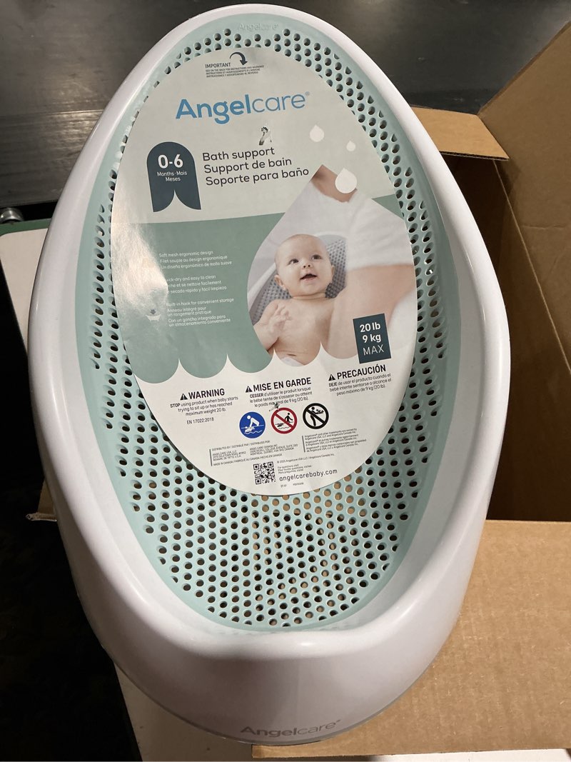 Condition photo showing item condition for Angelcare Baby Aqua Soft Touch Bath Support & Thermometer Bundle | Newborn Baby Bathtub 0-6 Months | Baby Registry Must-Have | Newborn Essentials for Safe & Comfortable Bath Time
