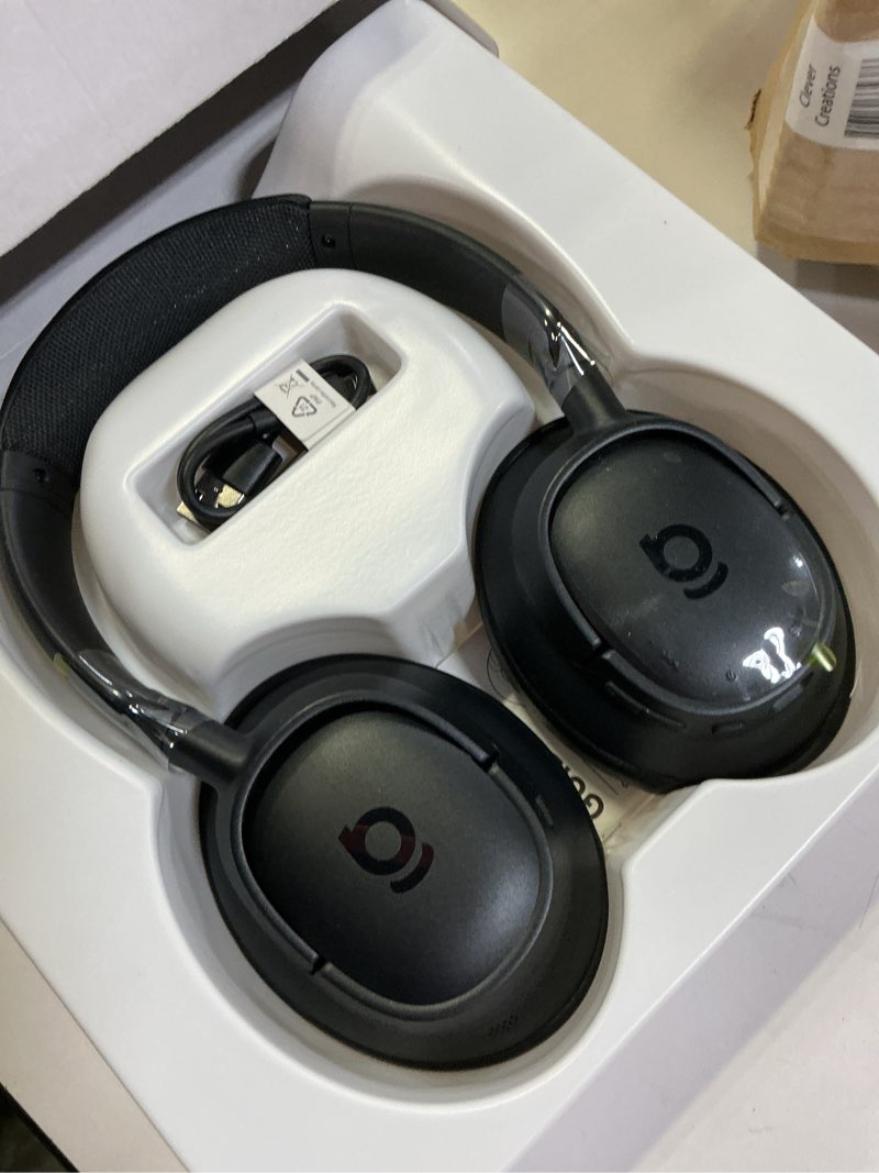 Condition photo showing New/Like New for Baseus Bass BH1 NC Adaptive Active Noise Cancelling Headphones, Real-Time Adaptive Hybrid ANC, SuperBass 2.0, LDAC Hi-Res Sound, 80H Playtime, 5-Mic AI Clear Calls, Comfortable Fit, Bluetooth 6.0 Space Black