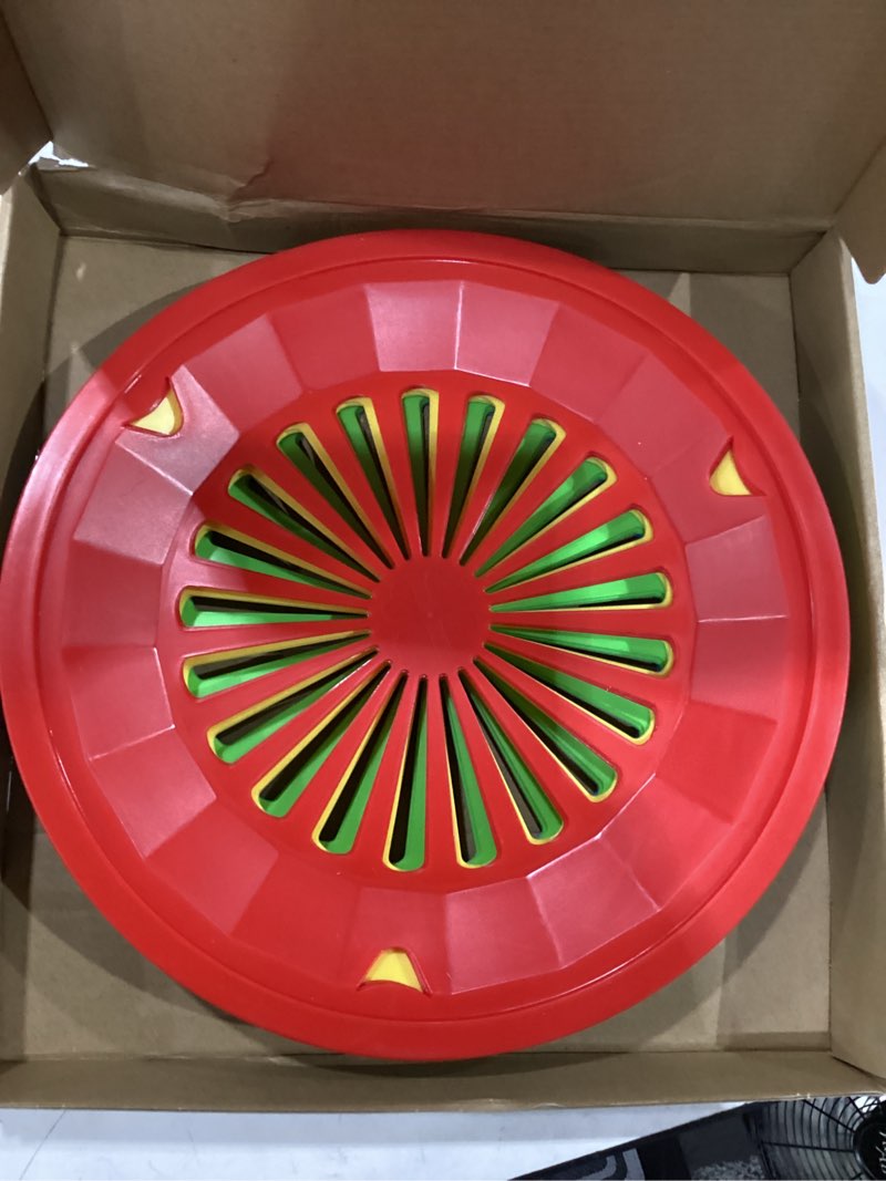 Condition photo showing New/Like New for tessco for you 12 pcs reusable plastic paper plate holders 10 inch heavy duty plastic paper plate holder set with snap in grooves for 9 inch plates, dishwasher safe for picnic party bbq (mixed colors) mixed colors 12