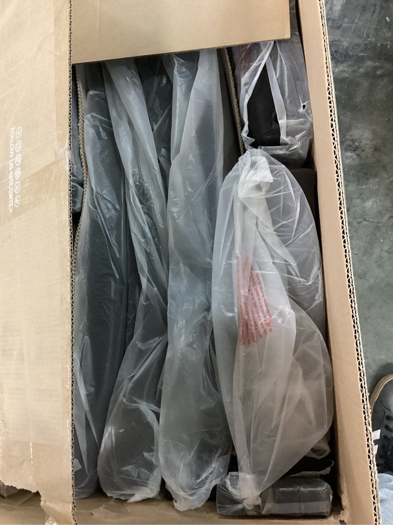 Condition photo showing New/Like New for espresso dining chairs 4pk