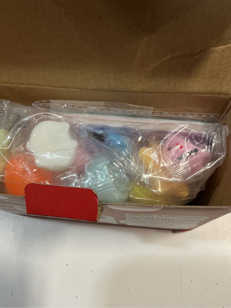 Condition photo showing New/Like New for 28 Pack Valentines Day Gifts for Kids, Kawaii Mochi Squishies Party Favor Set with Valentines Animal Greeting Cards for Kids, Valentine's Day Classroom Exchange Gifts Set, School Prizes Party Favor Style 3