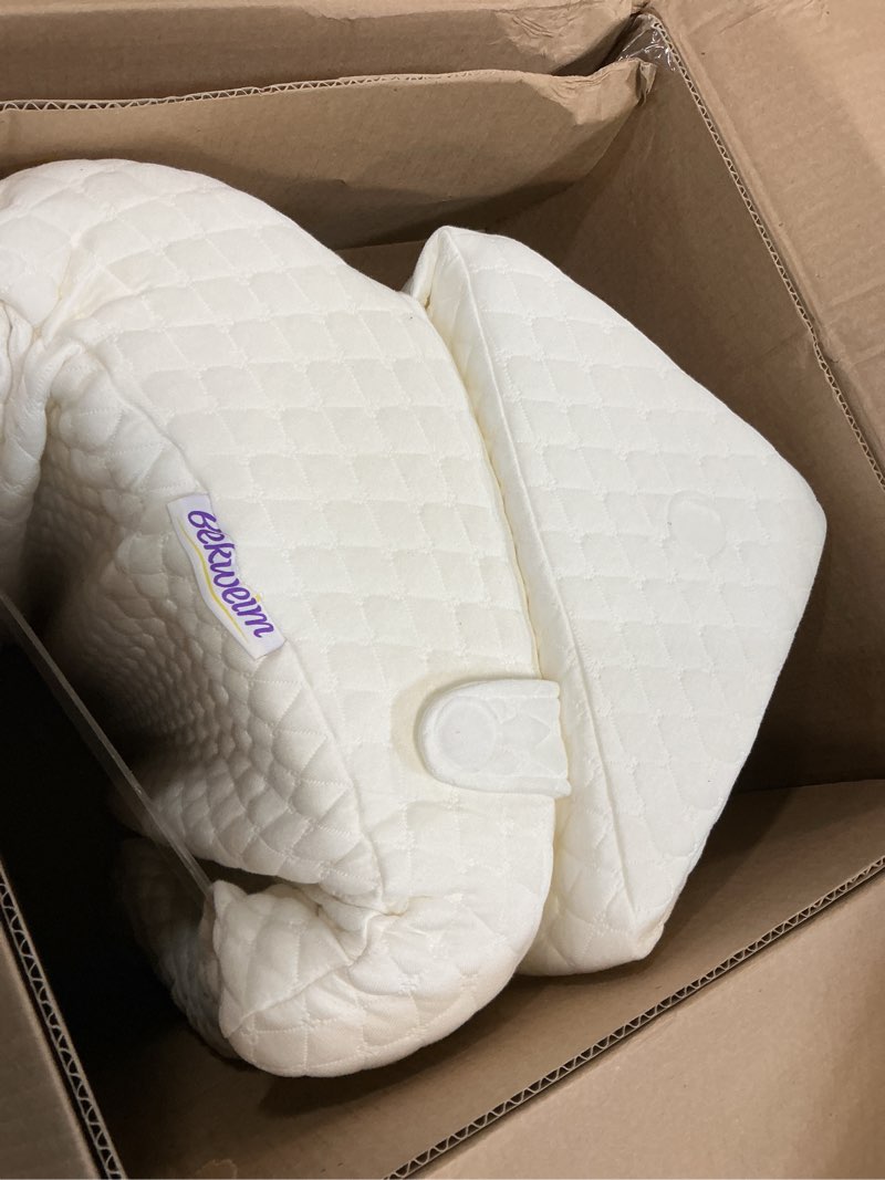 Condition photo showing Good Condition for Bekweim Adjustable Memory Foam Bed Wedge Pillow 7-in-1 Incline Bod