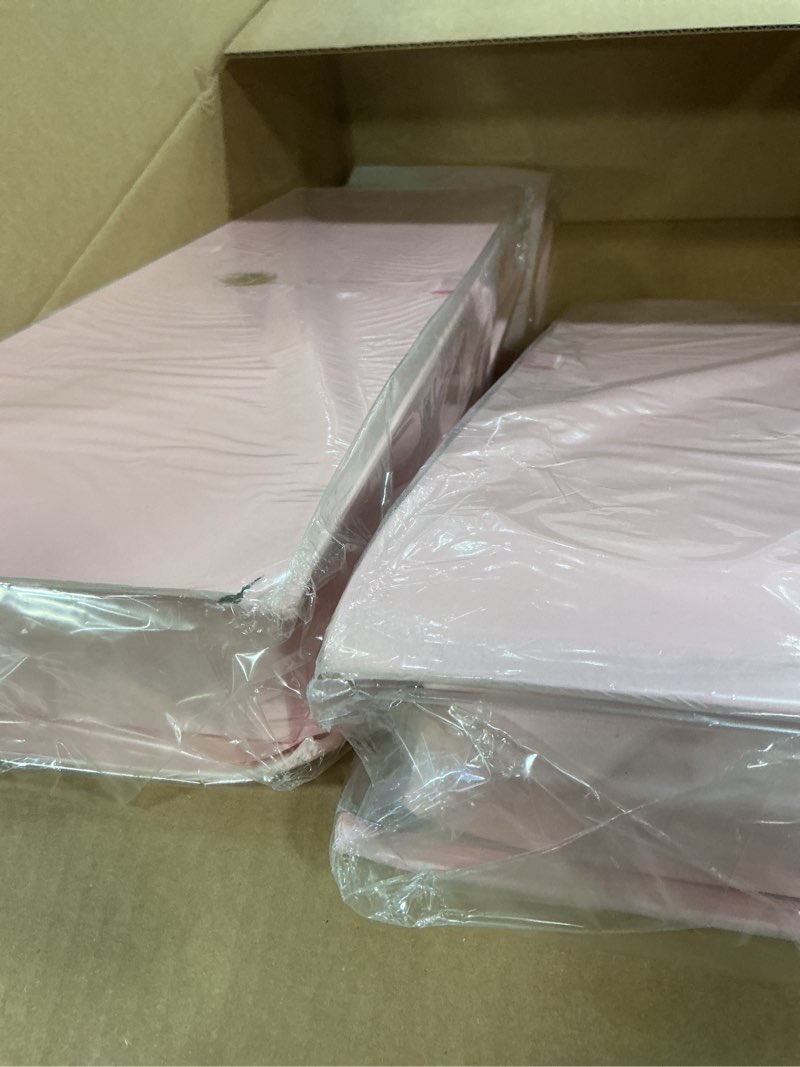 Condition photo showing As Is for affdiaree 3 pcs empty love letter flower boxes valentines boxes with lids magnetic closure rectangle 25. 6 x 8. 3 x 2. 7 inch flower chocolate gift packaging for wedding anniversary birthday (pink)